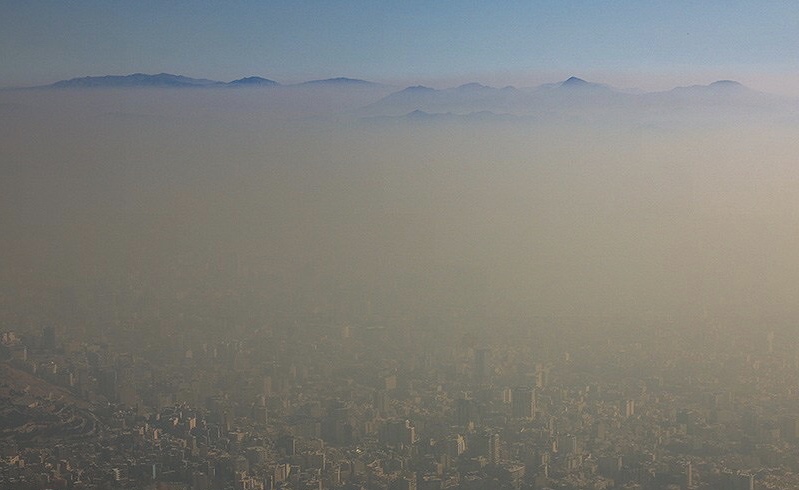 ادامه وضعیت قرمز هوای تهران برای پنجمین روز/ 3 منطقه پایتخت بنفش شد ادامه وضعیت قرمز هوای تهران برای پنجمین روز/ 3 منطقه پایتخت بنفش شد