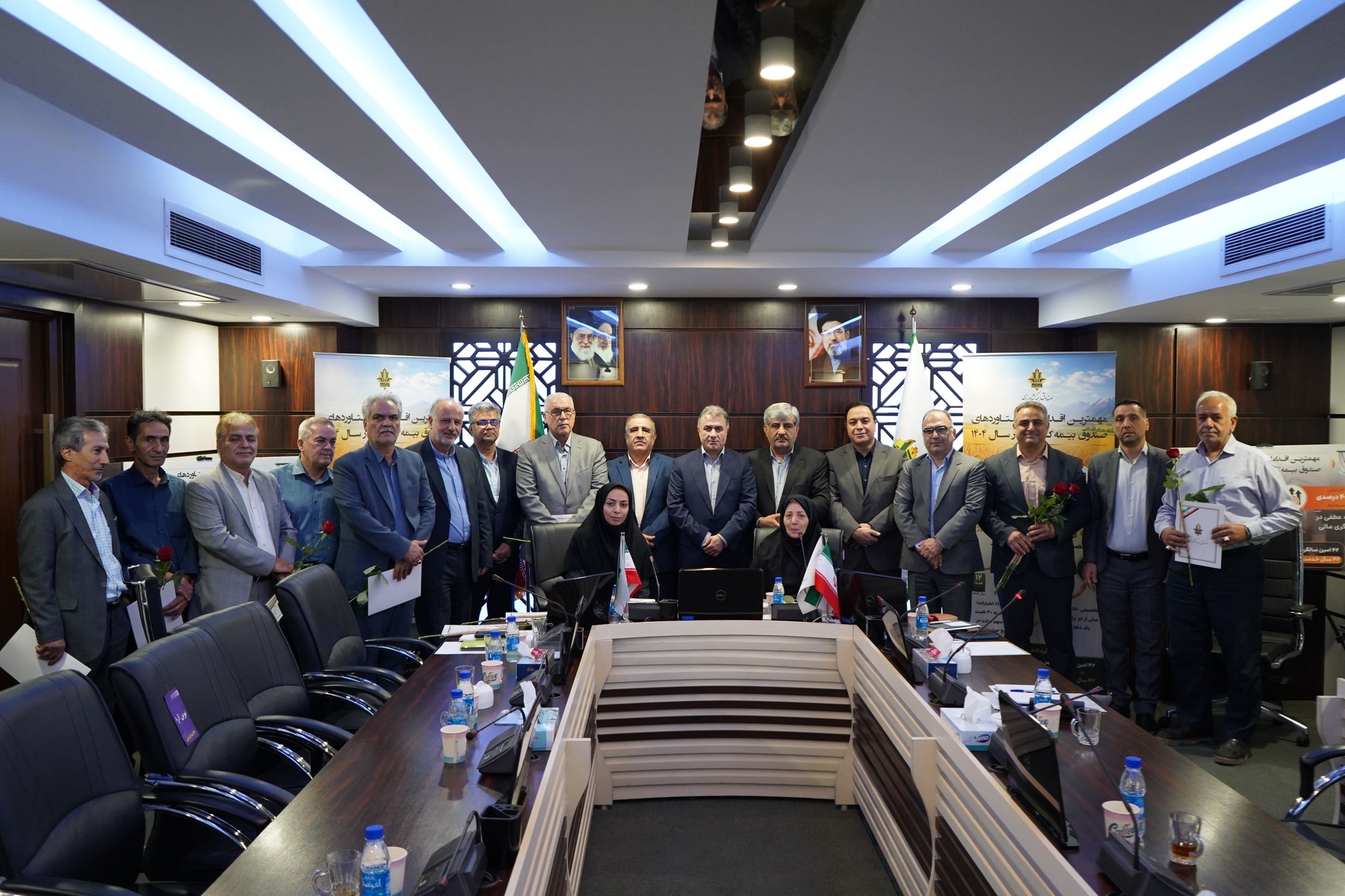 به مناسبت گرامیداشت هفته دفاع مقدس انجام شد؛ قدردانی علی درجانی از کارکنان ایثارگر صندوق بیمه کشاورزی