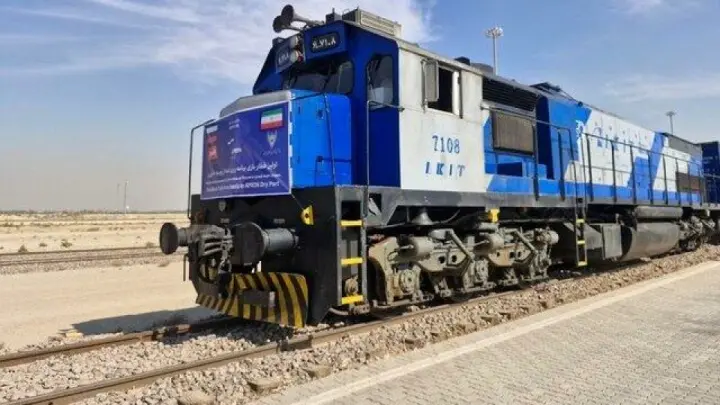 ورود ۳۵ قطار چینی در ۷ ماه و رشد ۱۲ درصدی حمل‌ونقل ریلی بین المللی