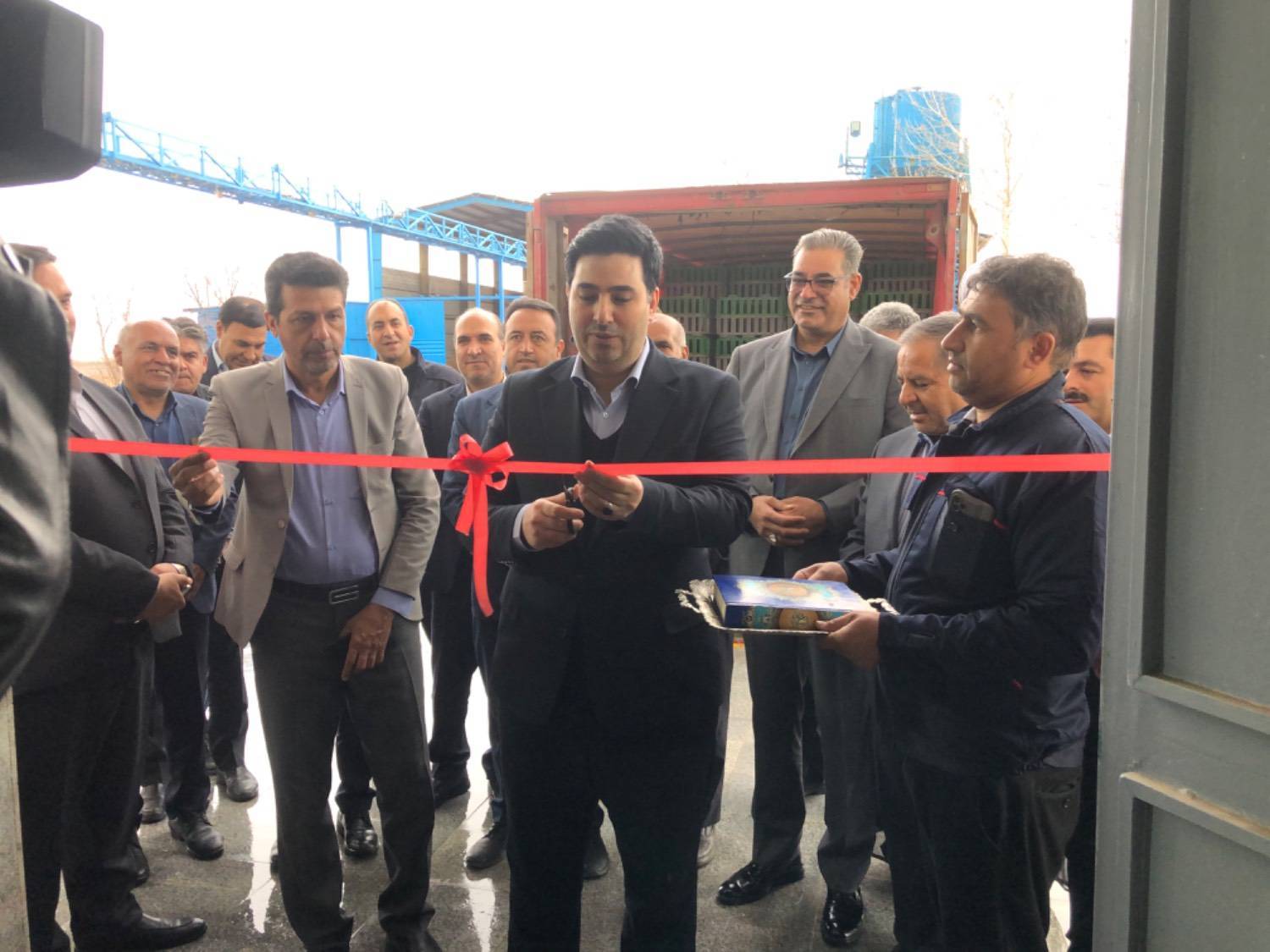 افتتاح کشتارگاه تمام‌اتوماتیک طیور در استان کرمان توسط قائم مقام صندوق بیمه کشاورزی