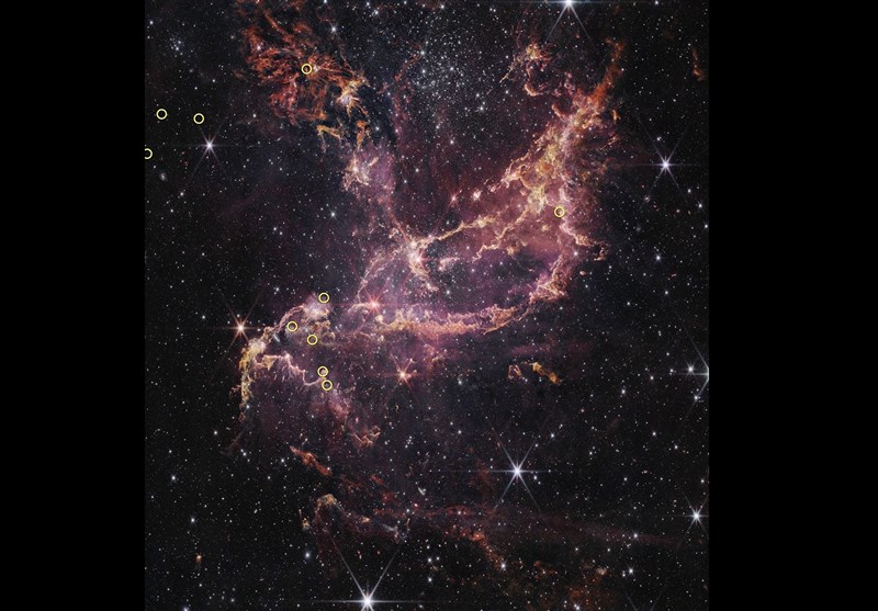 تصاویر تازه تلسکوپ جیمزوب از لحظه مرگ یک ستاره