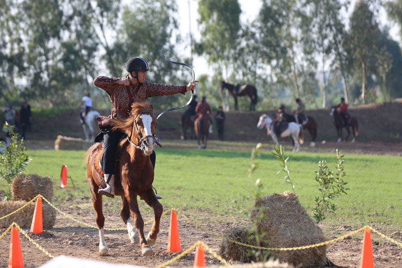 برنز کمانگیری بر روی اسب جهان به ایران رسید