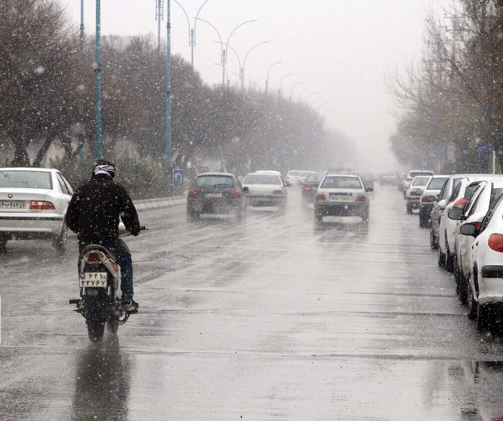 بارش باران و برف در شمال و غرب کشور